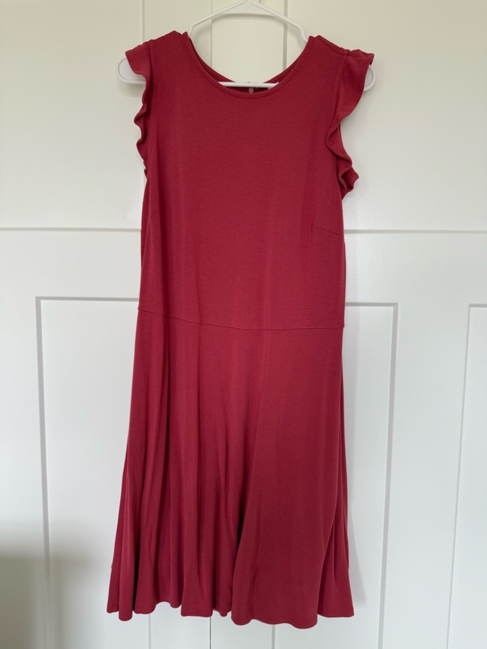 Old Navy Raspberry Pink Ruffle Sleeve dress